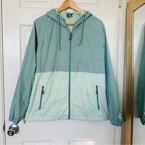 New Balance Two-Tone Green Windbreaker
